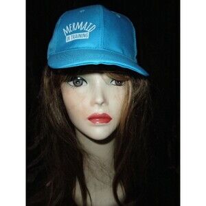 NEW by STUDIO PARADISE, MERMAID IN TRAINING, LIGHT BLUE, BASEBALL CAP, HAT